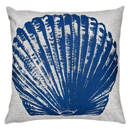 Imagem de Capa De Almofada Linho Mar Estrela Cavalo Hotel Praia 45x45