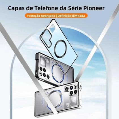 Imagem de Capa De Armadura Magnética À Prova De Choque Com Painel Traseiro Fosco Para ZTE Nubia Red Magic 11