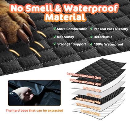 Imagem de Capa de Assento de Carro para Cães OPHKNP - Extensor para Banco Traseiro à Prova d'Água