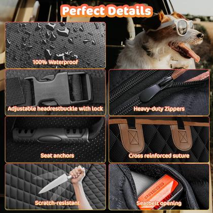 Imagem de Capa de Assento de Carro para Cães OPHKNP - Extensor para Banco Traseiro à Prova d'Água