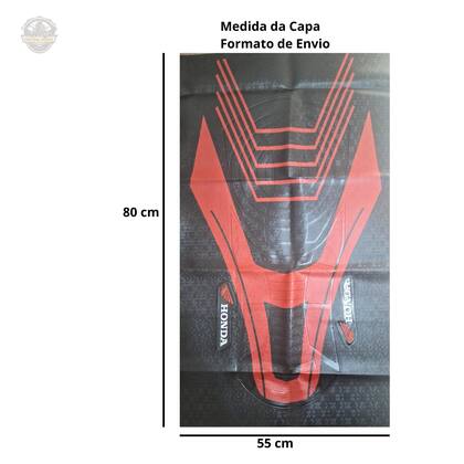 Imagem de Capa de Banco Assento para Moto Honda Fan 125 150 160 Antiderrapante Resistente Sofisticada Esportiva