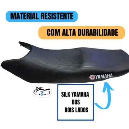 Imagem de Capa De Banco Emborrachada Moto Yamaha Ybr Factor Lander Fazer Xtz Crypton