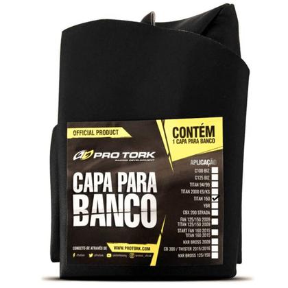 Imagem de Capa de Banco Titan 150 Preta CB-06H