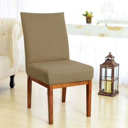 Imagem de Capa de Cadeira Jantar Kit com 2 Unidades Fendi Premium