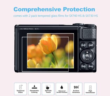 Imagem de Capa de câmera Pocoukate para Canon PowerShot SX740 HS rosa