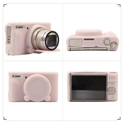 Imagem de Capa de câmera SZHSYJY para Canon PowerShot SX740/SX730 rosa