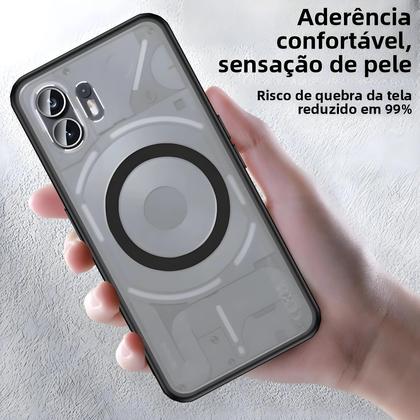 Imagem de Capa De Carregamento Sem Fio Magnética À Prova De Choque Para Nothing Phone 2 Com Proteção De