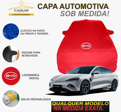 Imagem de Capa de Carro BYD Seal Tecido  Lycra Premium