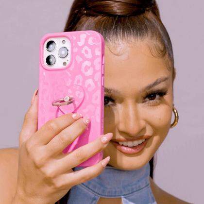 Imagem de Capa de Celular Velvet Caviar iPhone 14 Pro Max - Estampa Pink Leopard