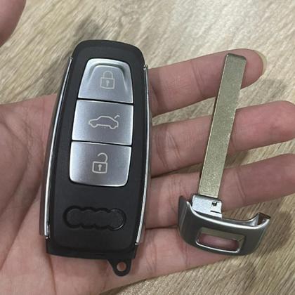 Imagem de Capa De Chave Inteligente Para Audi A1 A3 A4 A5 A6 A7 A8 Q3 Q5 Q7 Q8, Capa De Chave Com 3 Botões