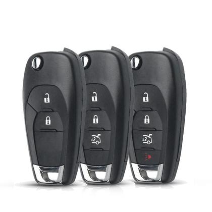 Imagem de Capa De Chave Remota Flip Para Chevrolet Cruze Trax LS Spark Sonic Aveo Tracker Onix RS Trailblazer