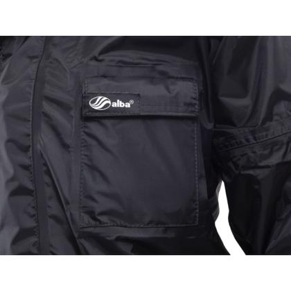 Imagem de Capa De Chuva Alba Conjunto Motociclista de  Moto Nylon Resistente Tamanhos P M G Gg Eg Original