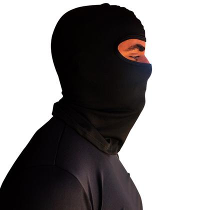 Imagem de Capa de Chuva Com Capuz Delta Basica PVC Motociclista Motoboy + Touca Balaclava