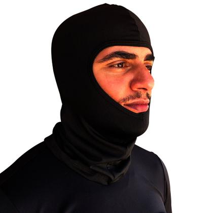 Imagem de Capa de Chuva Com Capuz Delta Basica PVC Motociclista Motoboy + Touca Balaclava