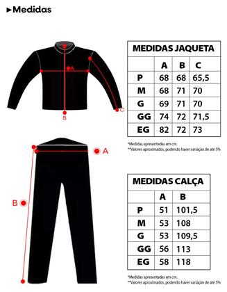 Imagem de Capa de Chuva Delta Com Capuz PVC Motociclista Motoboy