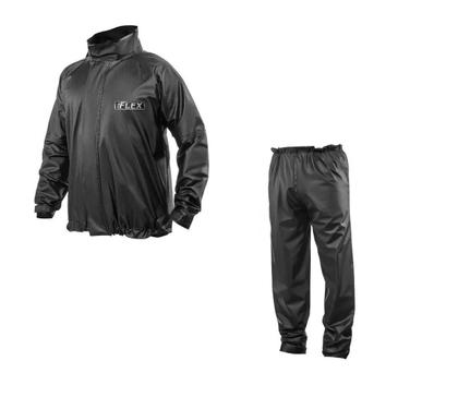 Imagem de Capa De Chuva Delta Flex Conjunto Jaqueta + Calça Pvc Impermeável Delivery Motoboy
