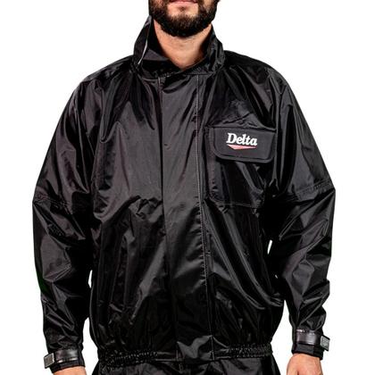 Imagem de Capa de Chuva Delta Nylon 100% Impermeável Motociclista Motoboy Motoqueiro Ciclista