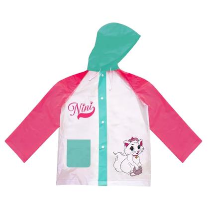 Imagem de Capa De Chuva + Guarda Chuva Com Estampa De Personagem Infantil Para Crianças Impermeável Capuz Ajustável - Semax