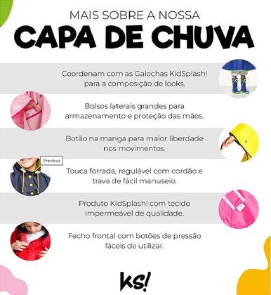 Imagem de Capa De Chuva Lisa Verde Menta