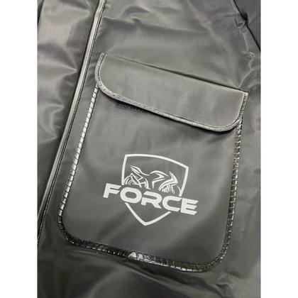 Imagem de Capa de Chuva Masculina Force ( Nylon Flex ) Conjunto Preto