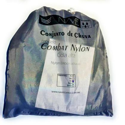 Imagem de Capa De Chuva Motoqueiro Nylon Nave Combat Nylon