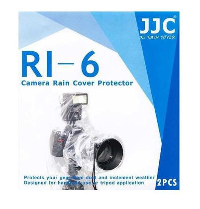Imagem de Capa De Chuva Para Dslr Plástica Jjc Ri-6 - 2 Unidades