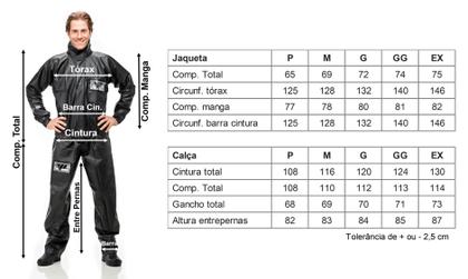 Imagem de Capa de Chuva PVC com Gola 100% Impermeável Moto Pantaneiro