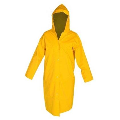 Imagem de Capa de Chuva PVC Forrado Amarela GG - Plastcor 700.30348