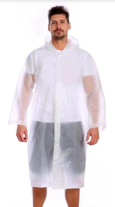 Imagem de Capa De Chuva Reforçada Transparente Resistente  Festivais