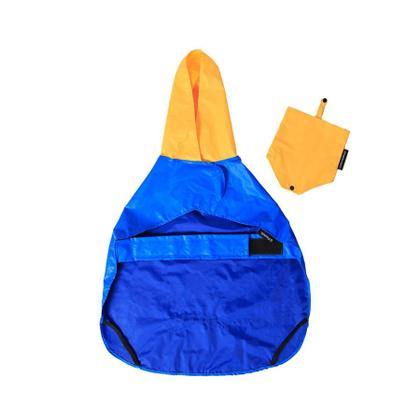 Imagem de Capa de Chuva Snoopy Rollin Azul Tamanho P para caes