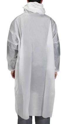 Imagem de Capa de chuva transparente impermeável Com capuz leve