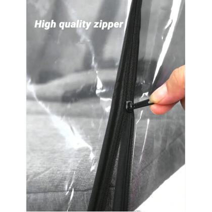 Imagem de Capa De Chuva Transparente Para Carrinho De Bebê À Prova d'Água, À Prova De Vento E À Prova De