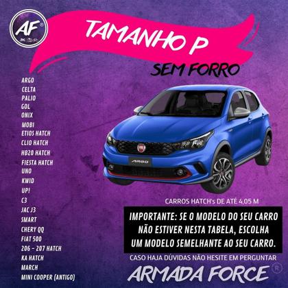 Imagem de Capa De Cobrir Carro P Sem Forro Armada Force Impermeável 100%