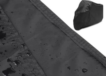 Imagem de capa de cobrir moto couro preto impermeável sol chuva impermeável PCX 150