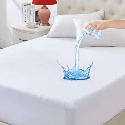 Imagem de Capa de colchao impermalvel casal varias cores