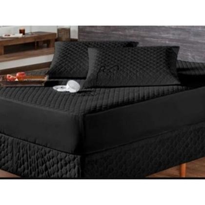 Imagem de Capa de colchao impermalvel casal varias cores