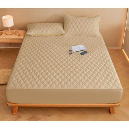 Imagem de Capa de colchao impermalvel casal varias cores