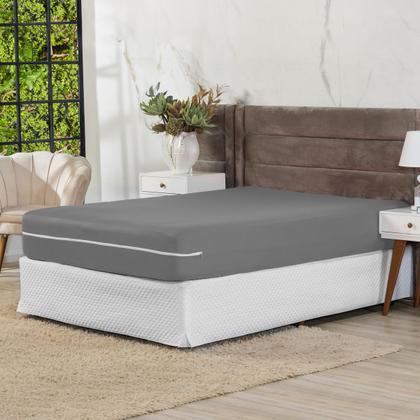 Imagem de Capa De Colchão Malha Gel Queen Zíper