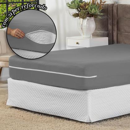 Imagem de Capa De Colchão Malha Gel Queen Zíper