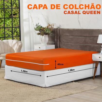Imagem de Capa De Colchão Malha Gel Queen Zíper