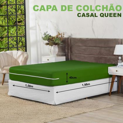 Imagem de Capa De Colchão Malha Gel Queen Zíper