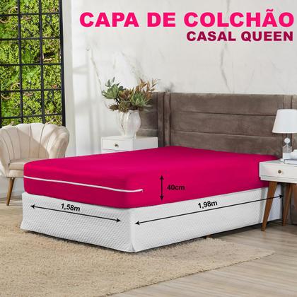 Imagem de Capa De Colchão Malha Gel Queen Zíper