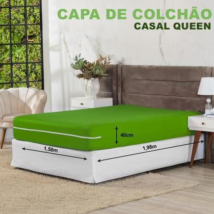 Imagem de Capa De Colchão Malha Gel Queen Zíper