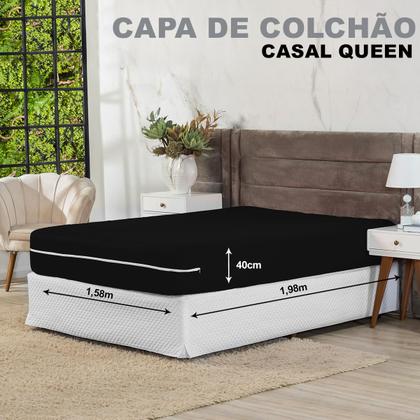 Imagem de Capa De Colchão Malha Gel Queen Zíper