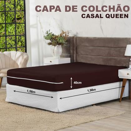 Imagem de Capa De Colchão Malha Gel Queen Zíper