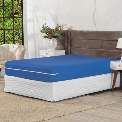 Imagem de Capa De Colchão Malha Gel Queen Zíper