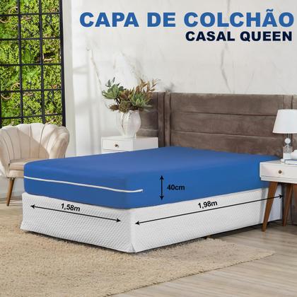 Imagem de Capa De Colchão Malha Gel Queen Zíper