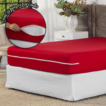 Imagem de Capa De Colchão Malha Gel Queen Zíper