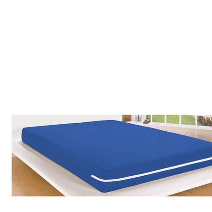 Imagem de Capa de Colchão Protetor Casal Padrão Malha Gel com Zíper