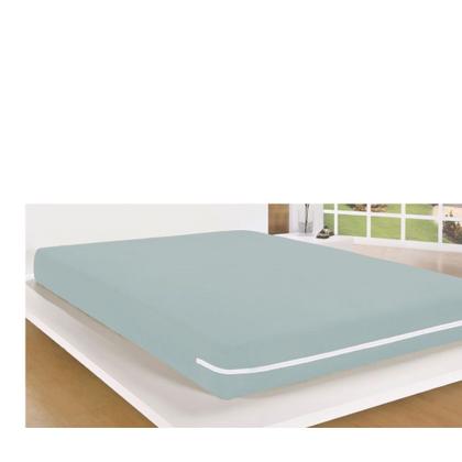 Imagem de Capa de Colchão Protetor Casal Padrão Malha Gel com Zíper